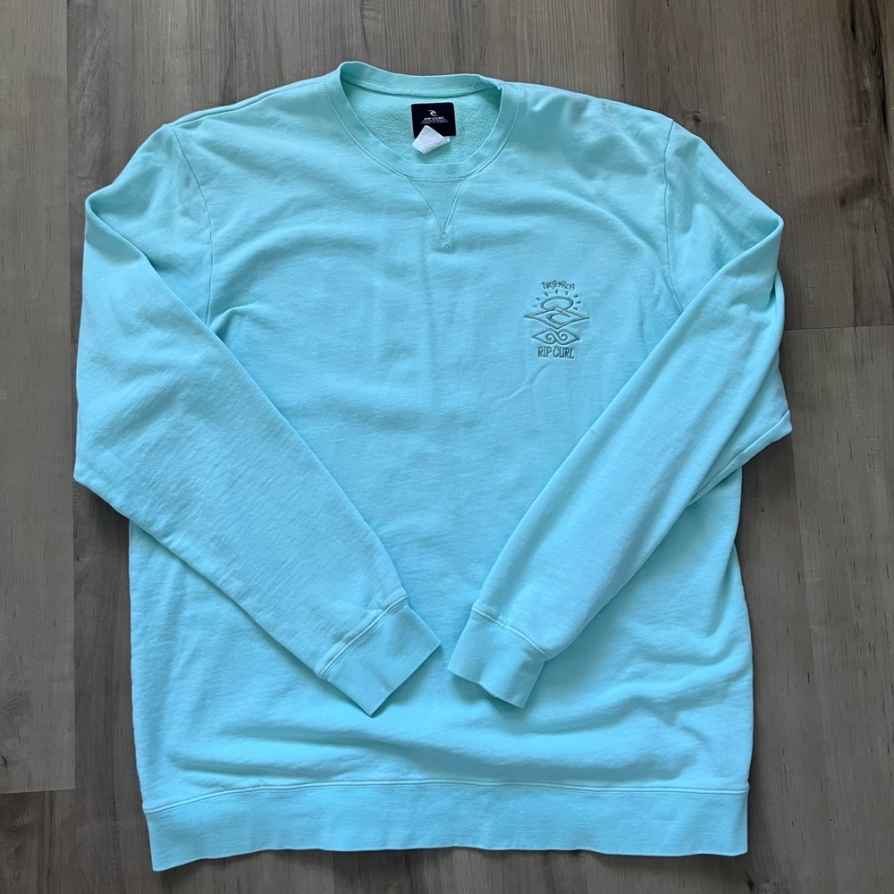 Mens long sleeve crewneck sweatshirt. Size : large